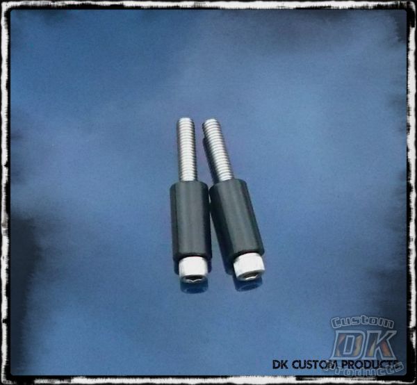 DK Custom Left Side Passenger Comfort Peg Extensions 1.5