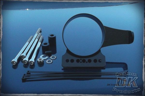 DK Custom Speedo Speedometer Indicator Lights Relocation Kit for Harley-Davidson Sportsters Left or Right side Super Custom 48 Lifetime Warranty