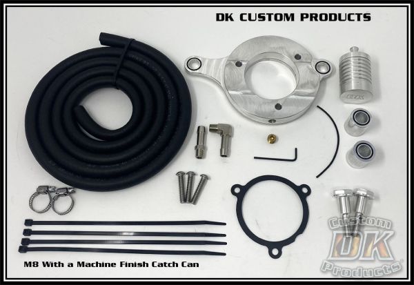 Transformer™ External Breather System EBS For Harley Milwaukee Eight 4 Stage Catch Can EBS M8