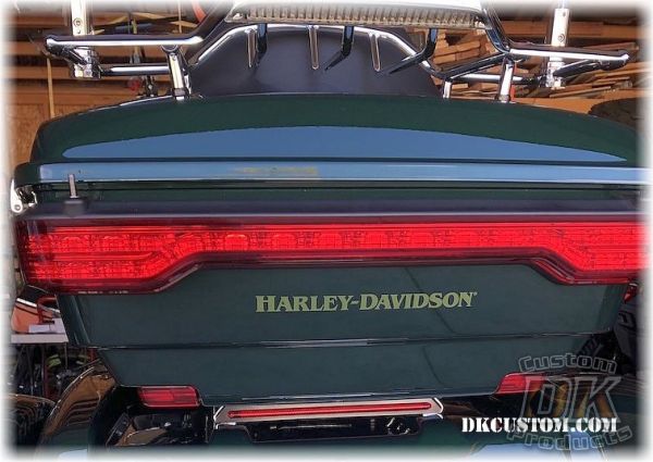 DK Custom Tri-Glide Tour-Pak Filler w/ Run-Brake-Turn LED Lights