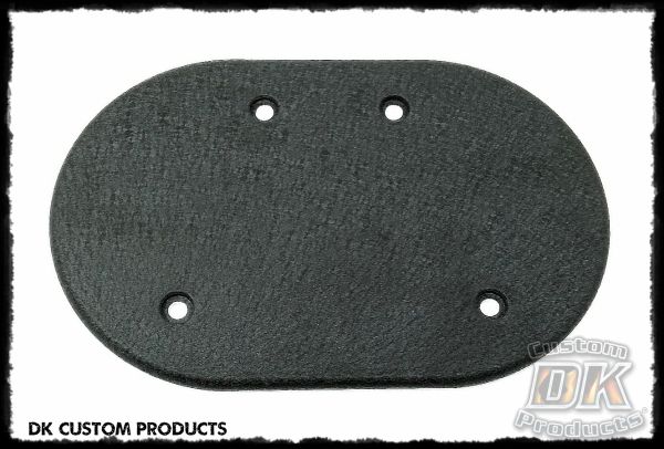 Wrinkle Black Cover for DK Custom Harley Stage I IV Sportster 828 Outlaw High Flow HiFlow Air Cleaner