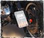 DK Custom Products Harley Sportster Dyna Softail License Plate Relocation Bracket 22LR LED Tail Light Brake