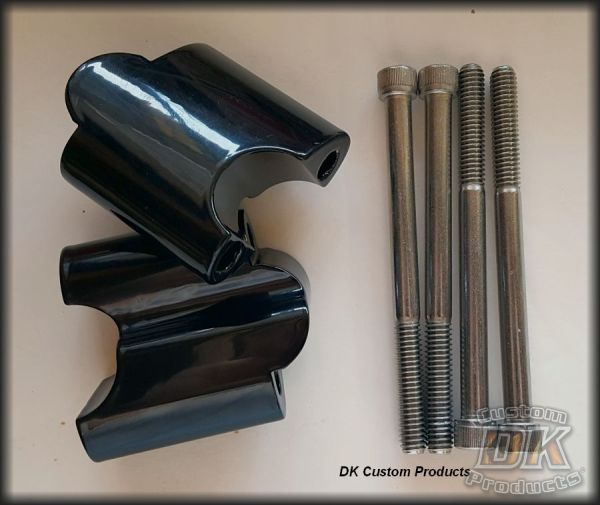 2 Inch Stealth Handlebar Riser Extensions For Harley Sportster Forty Eight 48