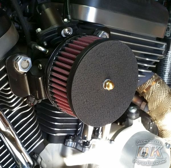 HiFlow 425 Air Cleaner Wrinkle Black for Sportsters Harley