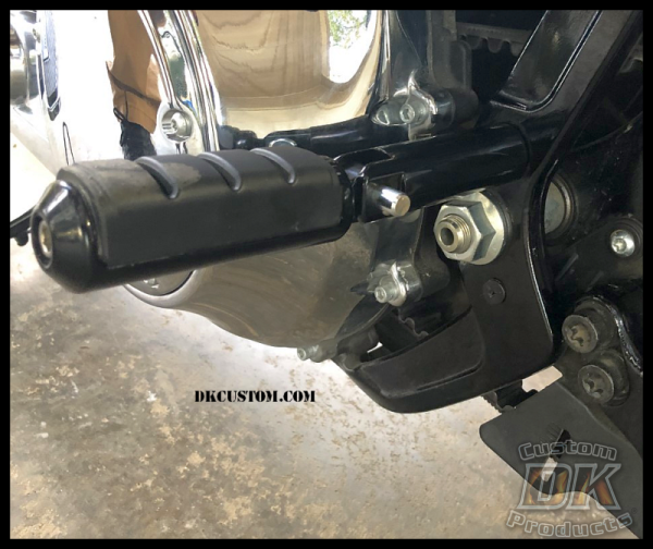 DK Custom Passenger Footpeg Support Kit for M8 Harley Softail Models