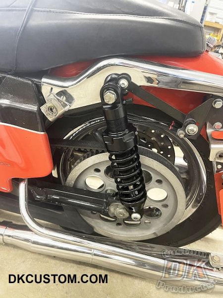 DK Custom NEXGEN Premium Rear Shocks For Harley Davidson Baggers