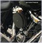 Black Complete HiFlow 587 Air Cleaner Harley Milwaukee-Eight M8 Harley Davidson DK Custom Outlaw Touring Twin Cam Dyna Softail Trike Freewheeler Sportster Tri Glide Kury Kuryakyn Stage I High Flow SE Heavy Breather