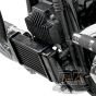 LowMount Oil Cooler System for Harley-Davidson Dyna Models DK Custom High Flow Performance Dyna Cooler Running Motor Jagg HD 10 row Black