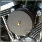 Complete HiFlow 425 Air Cleaner Sano Black for Sportsters Harley Davidson High Flow Air cleaner  DK Custom Nightster Iron 48 Custom Low SuperLow Stage I K&N EFI Carbureted