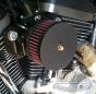 Complete HiFlow 425 Air Cleaner Sano Black for Sportsters Harley Davidson High Flow Air cleaner  DK Custom Nightster Iron 48 Custom Low SuperLow Stage I K&N EFI Carbureted