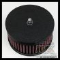 Wrinkle Black Air Cleaner Cover Outlaw High Flow 425 Air Cleaner Harley Davidson DK Custom Stage I