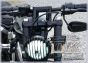 DK Custom Stealth Handlebar Riser Extension Harley Davidson 48 Forty Eight Sportster LA Choppers Loner Industries