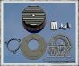 Contrast Cut Finned Complete HiFlow 606 Air Cleaner System Harley M8 DK Custom Milwaukee-Eight Maximum Power High Flow Harley Davidson performance air cleaner 606 intake kit K&N EBS External Breather System Stage I
