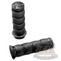DK Custom Black ISO GRIPS Cushioned Grip ~ Dampens Vibration  Fits All Harley Models 1982-Up Kuryakyn Sportster Dyna Softail Touring Trikes Tri-Glide Bagger