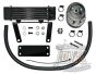 LowMount Oil Cooler System HarleyTouring Models 1984-2008 Harley-Davidson Motorcycles DK Custom High Flow Performance Softail Touring Trike Freewheeler Big Twin Evo Milwaukee Eight Sportster  Cooler Running Motor Jagg HD Black 