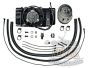 LowMount Fan Assisted Oil Cooler System  Harley Touring Models Harley-Davidson Motorcycles DK Custom High Flow Performance Softail Touring Trike Freewheeler Big Twin Evo Milwaukee Eight Sportster  Cooler Running Motor Jagg HD Black 