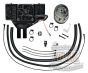 Fan Assisted LowMount Oil Cooler System for Harley Dyna Models Harley-Davidson Motorcycles DK Custom High Flow Performance Dyna Cooler Running Motor Jagg HD 10 row Black 