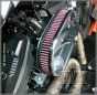 DK Custom Harley Stage I IV Sportster 828 Outlaw High Flow HiFlow Air Cleaner EBS External Breather