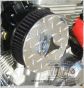 Aluminum Diamond Plate Outlaw HiFlow 587 Air Cleaner System Sportster Harley Davidson High Flow Air cleaner DK Custom Nightster Iron 48 Custom Low SuperLow Bobber Stage I K&N EFI Carbureted Complete High Performance