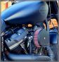 Premium Discrete Breather System Twin Cam Touring Softail Dyna DK Custom Harley Davidson High Flow EBS Outlaw M-8 Milwaukee-Eight Stage I Trike Tri Glide Freewheeler