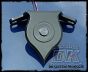 DK Custom Harley Sportster Billet DLX Coil Relocation Push-Button LED Ignition Switch