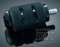 ISO Footpegs Black & Rubber Cushioned Harley-Davidson DK Custom Kuryakyn foot peg grips shift peg highway peg