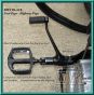DK Custom BMX Style FOOTPEGS Harley-Davidson Motorcycles Sportsters-Dynas-Softails-V-Rod's Improve Lean Angle Adjustable