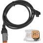 DK Custom PV-1 Cable 6-Pin For Power Vision 6 pin flash tuner  Harley-Davidson Fuel Moto