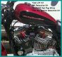 DK Custom 409 PRO RACE Plug Wires Universal Fit RED Taylor High Performance Maximum Fire Power Silicone ECM Coil Relocation Harley Davidson