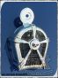 DK Custom Chrome & Black Mesh Cowbell Horn Cover for Harley Kuryakyn Willie G Skull