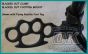 DK Custom Harley Black Flying Knuckle Foot Pegs For Harley-Davidson Grip Highway Passenger pegs sportster dyna softail touring Handmade in the USA