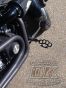 DK Custom Harley Black Flying Knuckle Foot Pegs For Harley-Davidson Grip Highway Passenger pegs sportster dyna softail touring Handmade in the USA