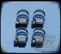 Black Hose Clamps for Breather & Oil Hose Lines DK Custom Products External Breather System Harley Davidson