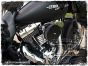 Chrome Cover  Black for Throttle By Wire TBW Servo Motor Harley Davidson DK Custom Outlaw Air Cleaners fit 2008 - up Touring models Dyna Softail Trike Freewheeler Tri Glide The front of the cover is vented, as well as the rear, allowing good airflow acros