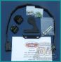Harley-Davidson Dyna Coil Relocation Kit DK Custom Twin Cam DYNA'S Carbed Twin Cam BETTER LOOK ~ BETTER AIR-FLOW Black POWDER COAT Finish