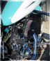 Black Finned Complete HiFlow 587 Air Cleaner HD Milwaukee-Eight Harley Davidson DK Custom Outlaw Touring Twin Cam Dyna Softail Trike Freewheeler Sportster Tri Glide Kury Kuryakyn Stage I High Flow SE Heavy Breather