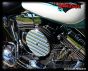 Polished Finned Complete HiFlow 587 Air Cleaner Sportster Harley Davidson High Flow Air cleaner DK Custom Nightster Iron 48 Custom Low SuperLow Stage I K&N EFI Carbureted Complete High Performance