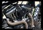 Black Finned Harley Davidson 606 587 425 aluminum polished chrome Big Sucker Pro-Billet Made in USA contrast cut sano black High Performance air cleaner system Sportster Big Twin Evo DK Custom Outlaw Air Cleaner Interchangeable Face Plate  EBS Roadster  H