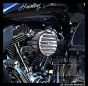 Polished Finned Complete HiFlow 606 Air Cleaner Harley M8 DK Custom Milwaukee-Eight Maximum Power High Flow Harley Davidson performance air cleaner 606 intake kit K&N EBS External Breather System Stage I