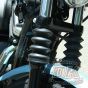 39mm Black Rubber Fork Boots Harley Sportsters Dyna  FXR Gator DK Custom American V-Twin
