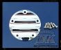 DK Custom Harley Points Timing Cover Billet Aluminum Polished Evo Sportster Twin Cam M8 Milwaukee Eight