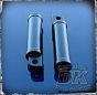 DK Custom Sano Black Aluminum Gripper Grip Tape Foot Pegs Harley-Davidson