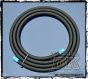  Black Fiber Braided Hose for External Breathers DK Custom Products Harley Davidson Premium Discrete Oil cooler Roadster  high flow M-8 milwaukee-eight softail twin cam dyna 72 48 Big twin evo nightster iron