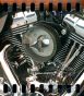 HiFlow 587 Air Cleaner System w/ Transparent Cover Twin Cam DK Custom Harley Davidson Outlaw Air Cleaner Systems Complete EBS High Flow M-8 Milwaukee-Eight Softail Twin Cam Dyna  Touring Trike Freewheeler  Big Twin Stage I TBW Throttle By Wire
