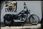 Complete HiFlow 587 Air Cleaner Sano Black for Harley Twin Cam DK Custom Harley Davidson Outlaw Air Cleaner Systems Complete EBS High Flow M-8 Milwaukee-Eight Softail Twin Cam Dyna  Touring Trike Freewheeler  Big Twin Stage I TBW Throttle By Wire