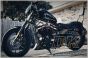 DK Custom Front Chin Spoiler Air Dam Fairing for Harley Sportster Made in The USA Harley-Davidson Dougz