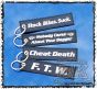 Harley DK Custom Key Tag Chain Ring Remove Before Flight
