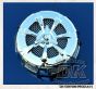 7 Spoke Seven Spoke Harley Davidson 606 587 425 aluminum polished chrome Big Sucker Pro-Billet Made in USA contrast cut sano black High Performance air cleaner system Sportster Big Twin Evo DK Custom Outlaw Air Cleaner Interchangeable Face Plate  EBS 