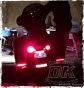 DK Custom Stealth Saddlebag LED Run-Brake-Turn Lights Touring Bagger Universal Fitment Heritage Custom Dynamics SEE & BE SEEN