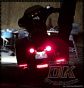 DK Custom Stealth Saddlebag LED Run-Brake-Turn Lights Touring Bagger Universal Fitment Heritage Custom Dynamics SEE & BE SEEN